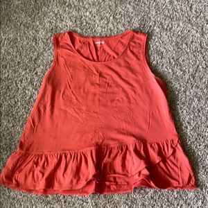 ☀️ Coral tank top